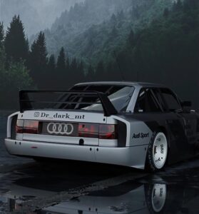 Audi Sport car blender animation – 3d models for blender